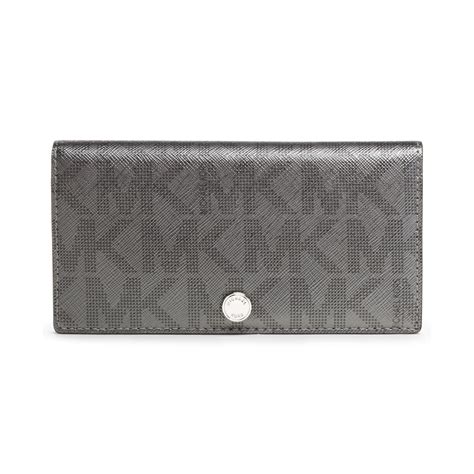 michael kors gunmetal wallet|mk outlet wallet.